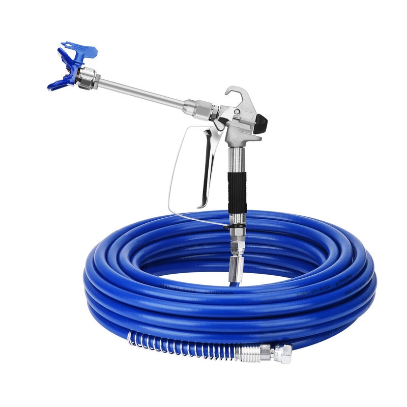 FUNTECK Airless Spray Gun and Hose Kit with 8â€ Extension Pole, Including Tip Guard and 517 Tip, 3600 PSI - Image 1